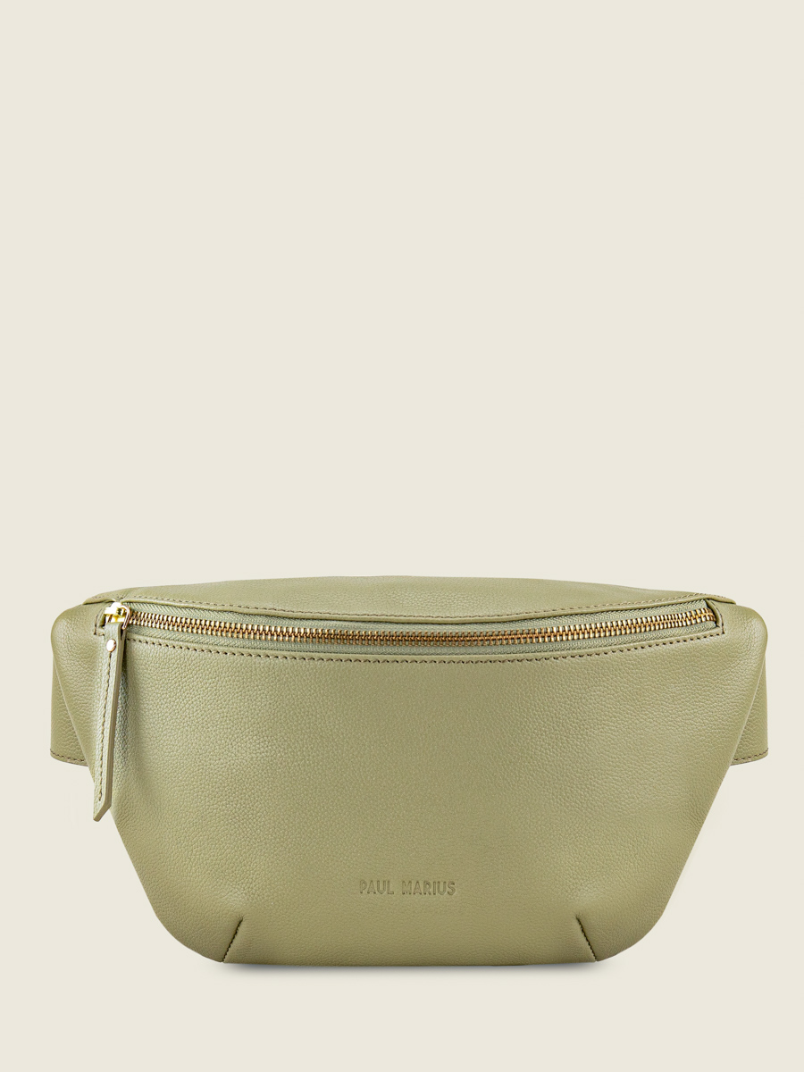 bolso-banana-de-cuero-labanane-almendra-vista-frontal-m503-al
