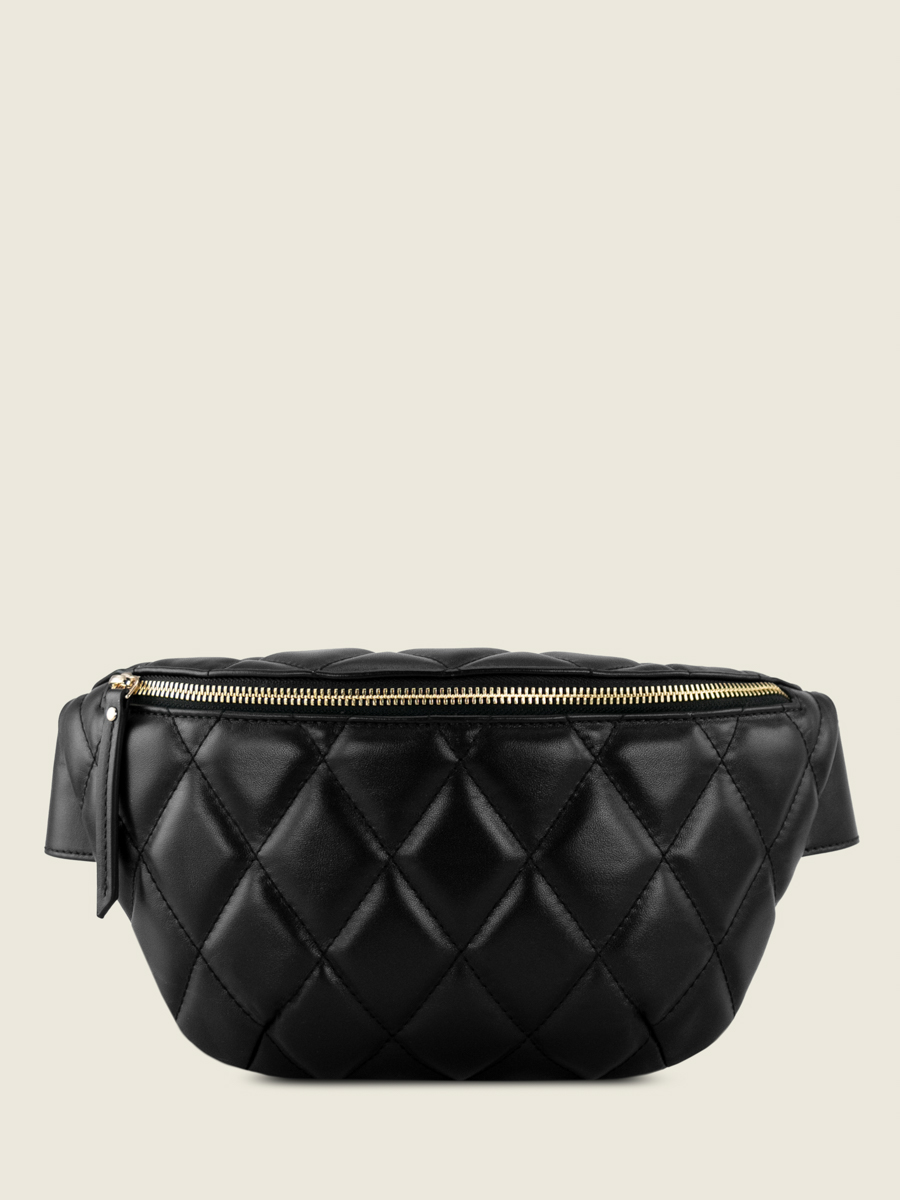 bolsa-banana-acolchada-labanane-diamante-negro-vista-frontal-m503-mat-d-b