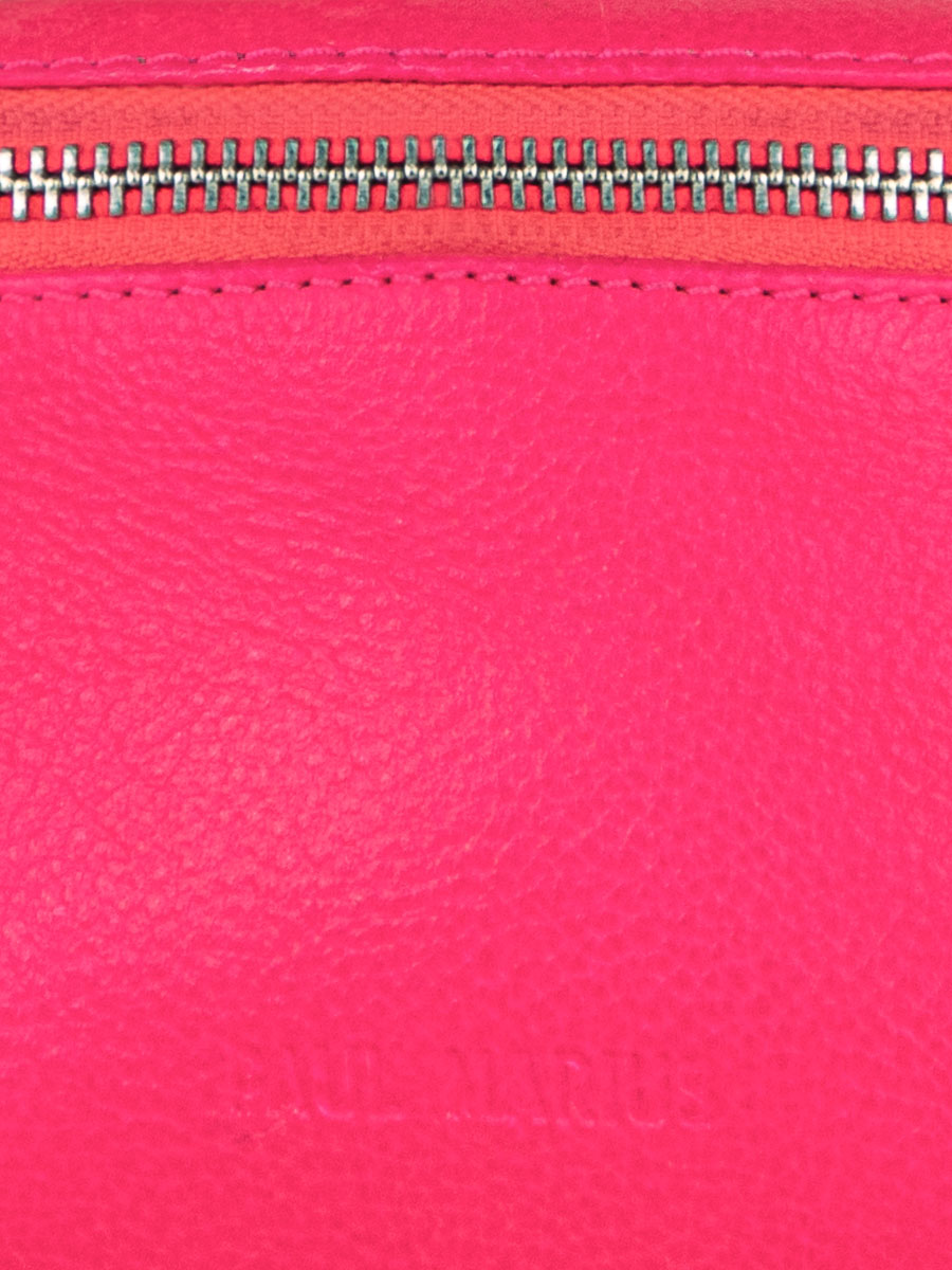 foto-vista-zoom-material-bolso-banana-cuero-rosa-labanane-xs-neon-paul-marius-m503xs-ne-pi