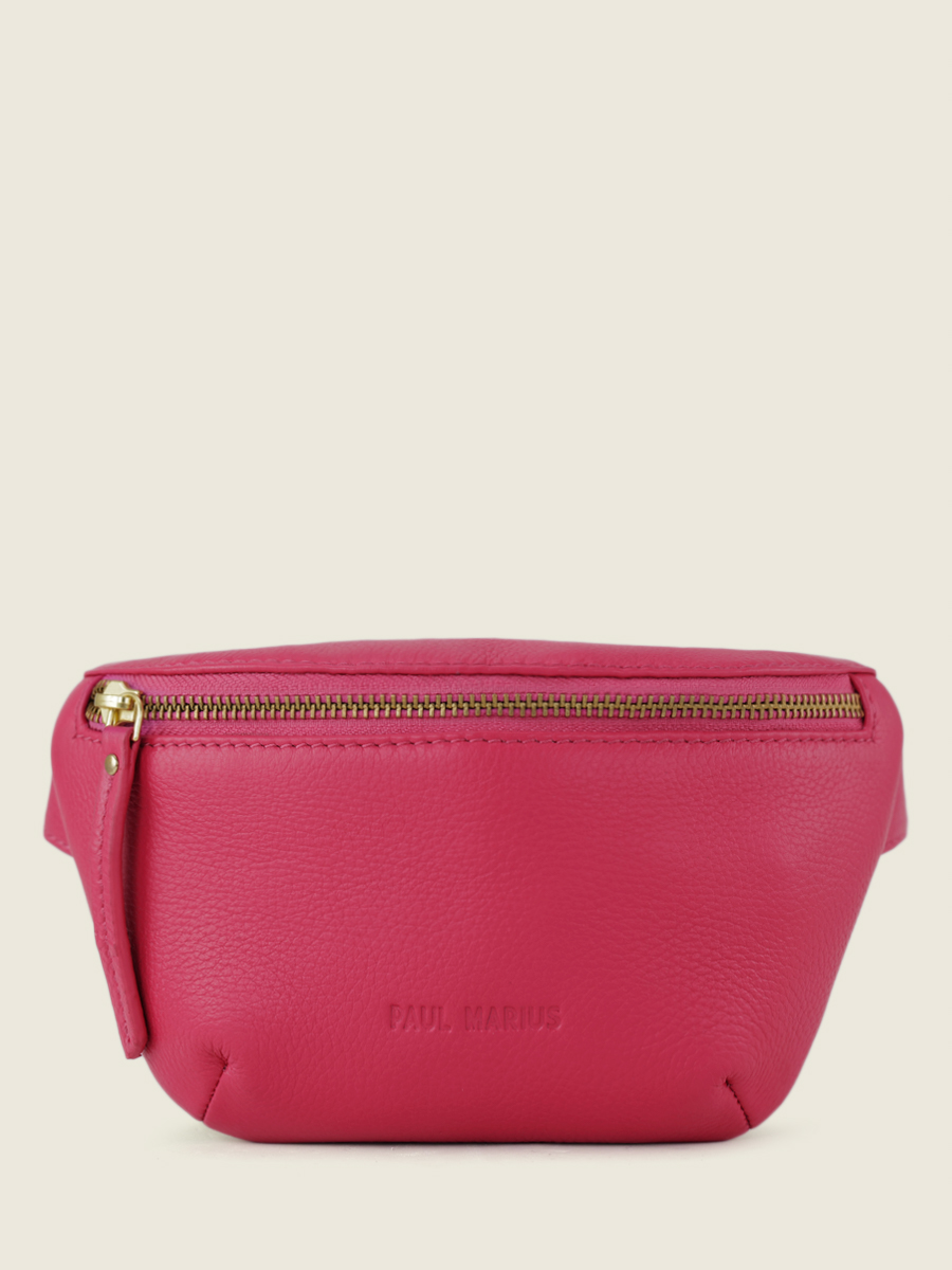 foto-vista-lateral-mini-bolso-banana-cuero-rosa-labanane-xs-sorbet-framboise-paul-marius-m503xs-sb-pi
