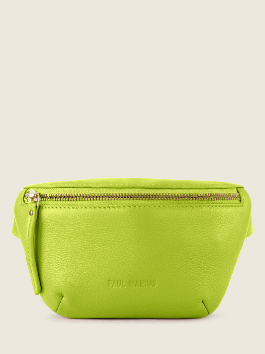 foto-vista-lateral-mini-bolsa-banana-cuero-verde-labanane-xs-sorbet-pomme-paul-marius-m503xs-sb-lgr