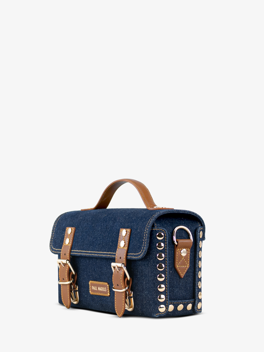 bolso-bandolera-cuero-Jean-azul-lartisane-n2-denim-brut-vista-lateral-p102-DBLU-DENIM