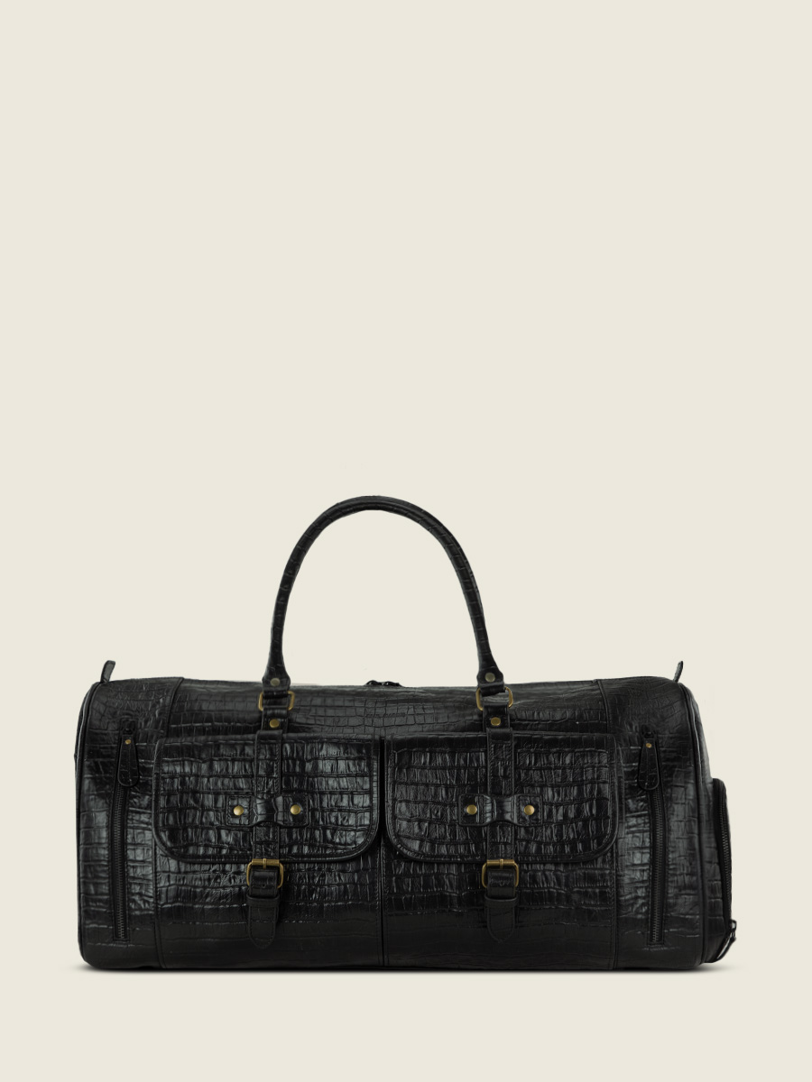 foto-vista-lateral-bolsa-de-viaje-de-cuero-unisex-negra-le48h-heritage-negro-azabache-paul-marius-m107-cr-b