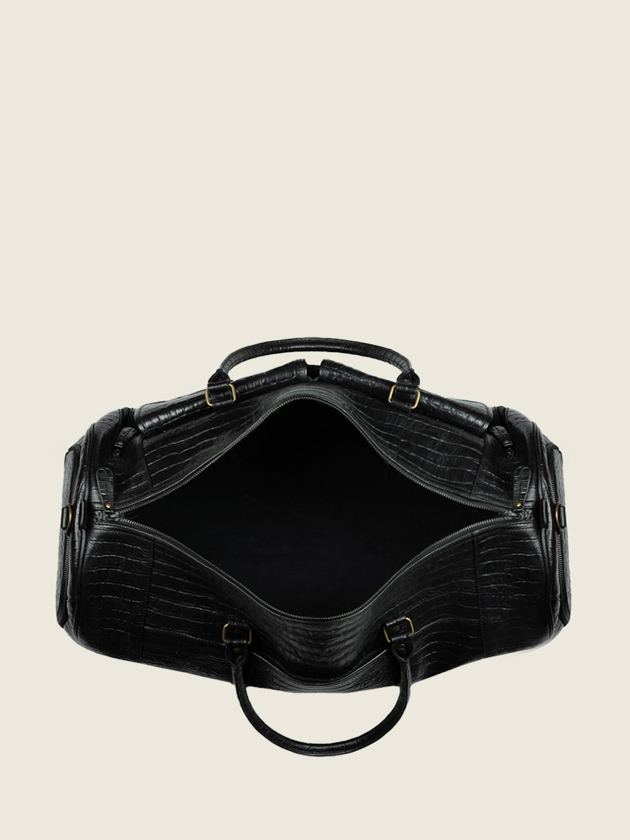 foto-vista-bolsa-de-viaje-cuero-unisex-negro-le48h-heritage-negro-azabache-paul-marius-m107-cr-b