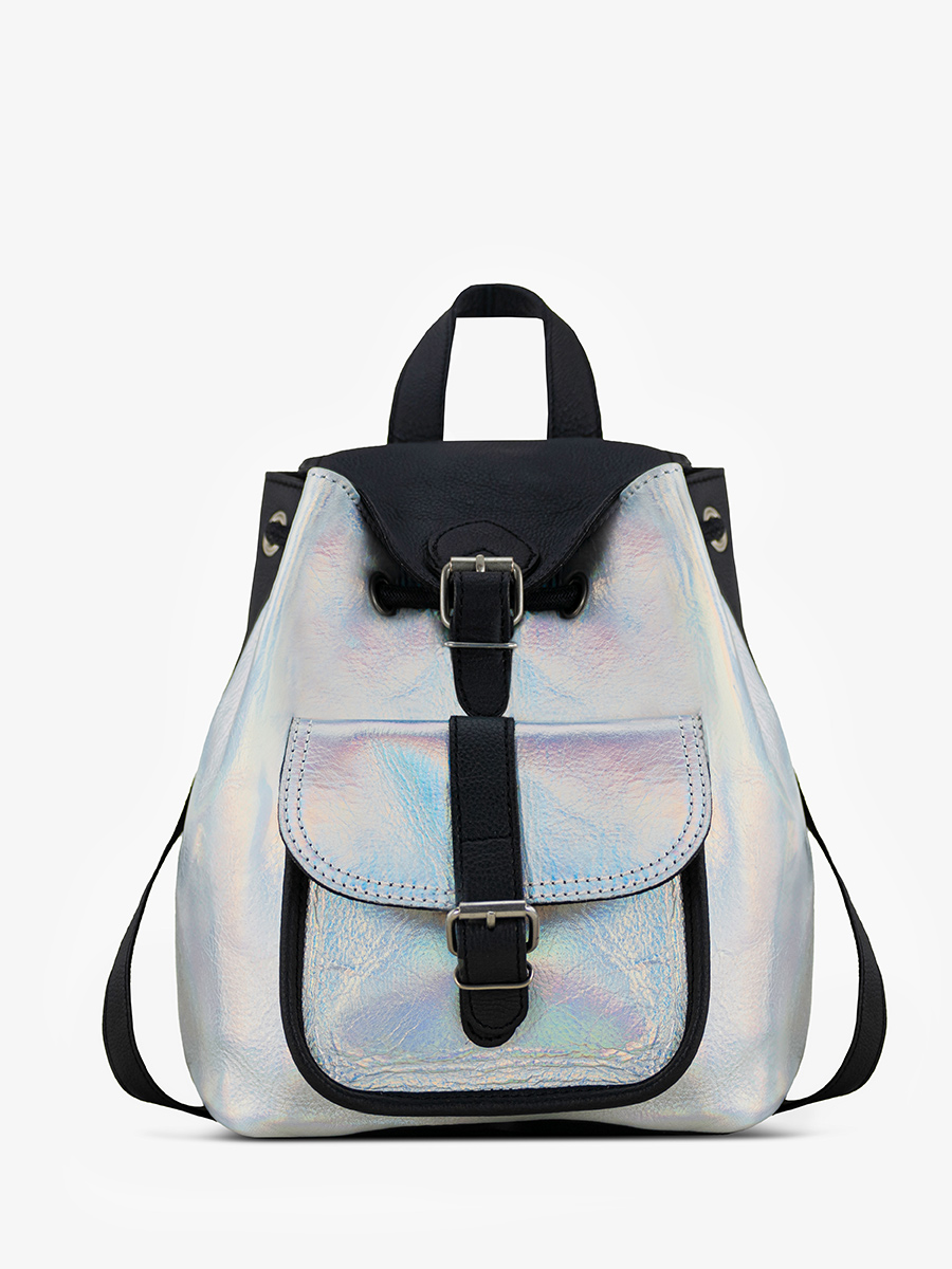 sac-a-dos-lebaroudeur-givre-holographique-noir-vue-cote-m40-giv