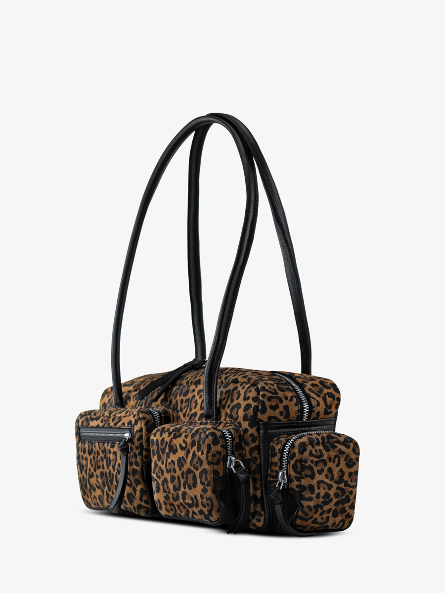 bolso-multibolsillos-cuero-leopardo-negro-lebasset-90s-leopard-vista-lateral-w56-lp-b