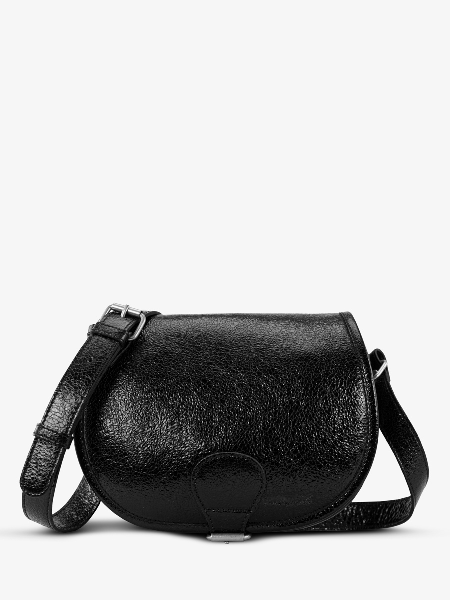bolso-bandolera-negro-brillante-lebohemien-eclipse-vista-frontal-m44-m-b