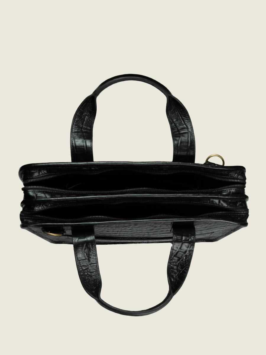 foto-vista-portapapeles-cuero-unisex-negro-leconquerant-n2-heritage-negro-azabache-paul-marius-b05-cr-b