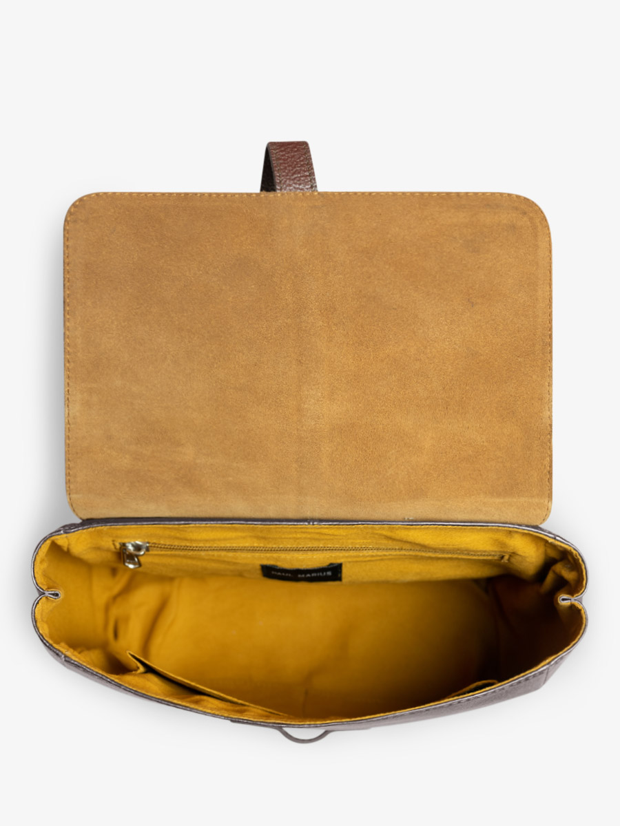 foto-vista-interior-bolso-bandolera-cuero-plateado-lecorneille-acero-paul-marius-w23-gm
