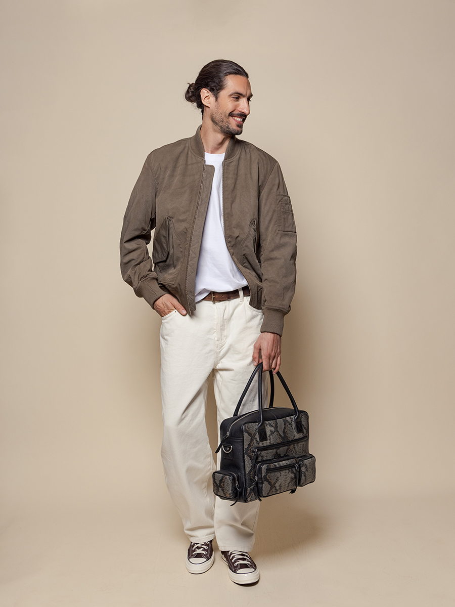 maletín-multibolsillos-ledandy-90s-pitón-gris-negro-vista-zoom-material-w204-p-gre-b