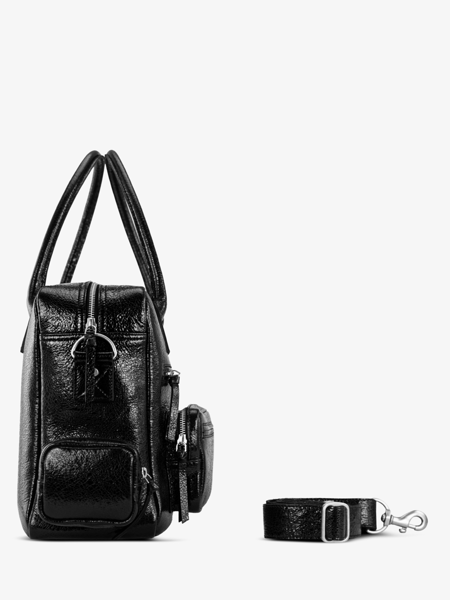 maletín-multibolsillos-negro-brillante-ledandy-90s-eclipse-vista-lateral-w204-m-b