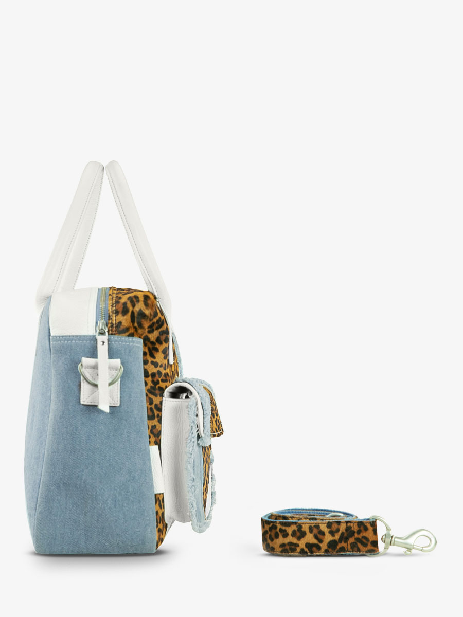 foto-vista-lateral-bolso-mano-cuero-blanco-leopardo-ledandy-chimere-denim-blanco-paul-marius-w04-ch-w-denim