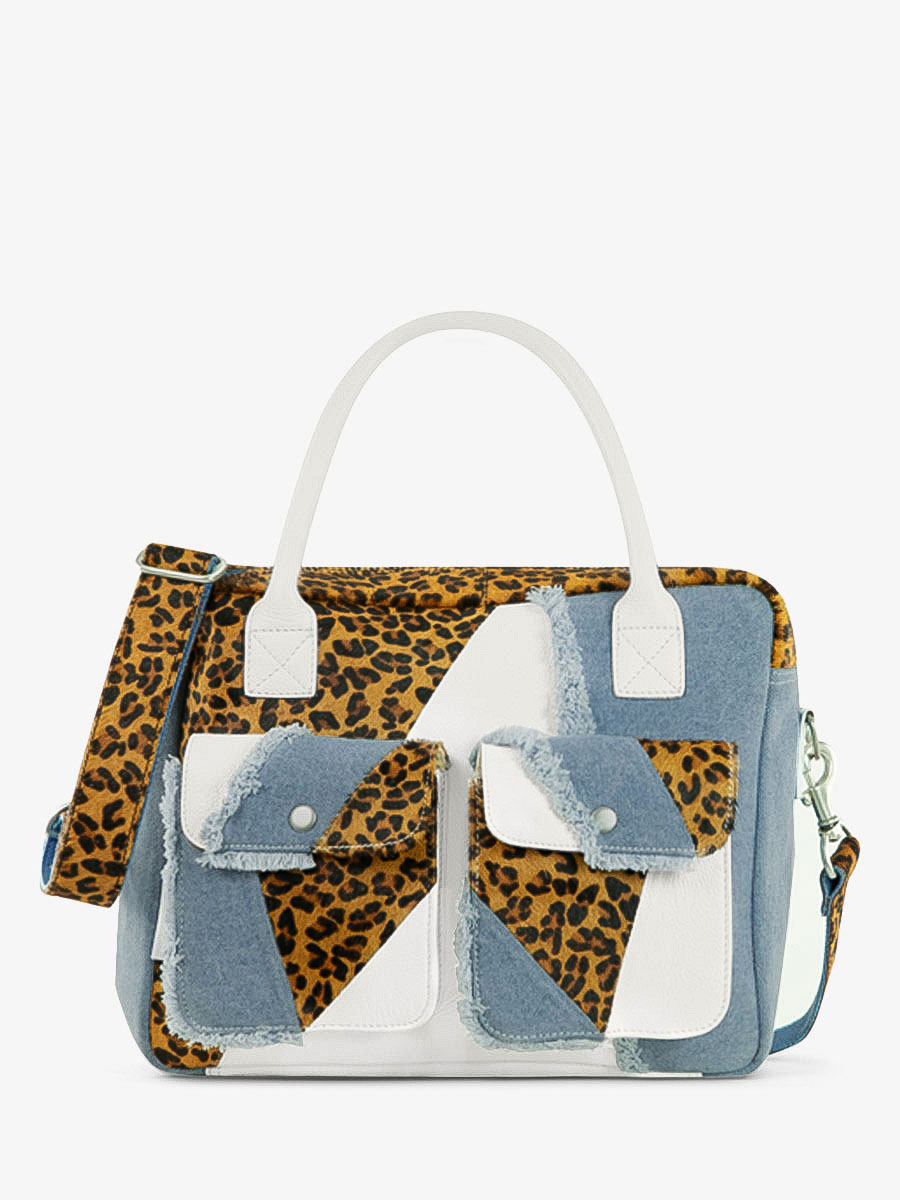 foto-vista-frontal-bolso-mano-cuero-blanco-leopardo-ledandy-chimere-denim-blanco-paul-marius-w04-ch-w-denim