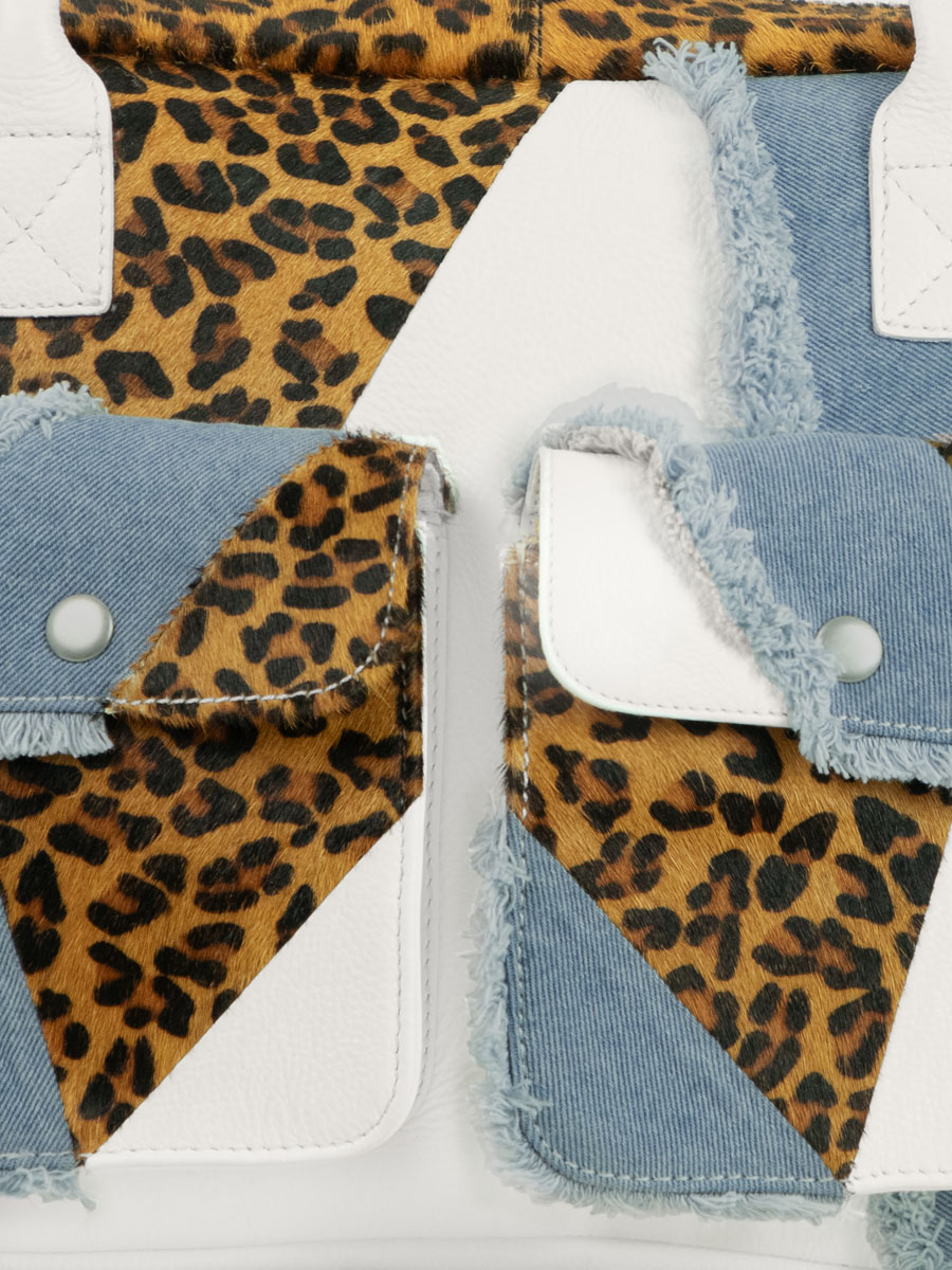 foto-vista-zoom-material-bolso-mano-cuero-blanco-leopardo-ledandy-chimere-denim-blanco-paul-marius-w04-ch-w-denim