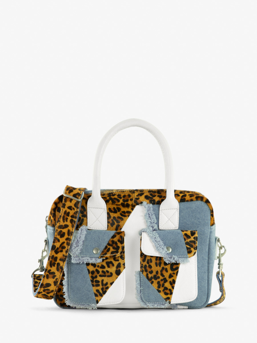 foto-vista-frontal-bolso-mano-cuero-blanco-leopardo-ledandy-s-chimere-denim-blanco-paul-marius-w04s-ch-w-denim