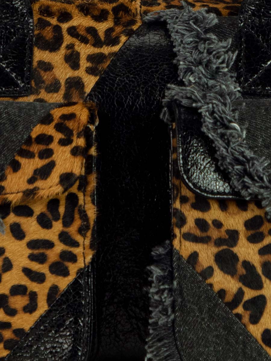 foto-vista-zoom-material-bolso-mano-cuero-negro-leopardo-ledandy-s-chimere-denim-negro-paul-marius-w04s-ch-b-denim