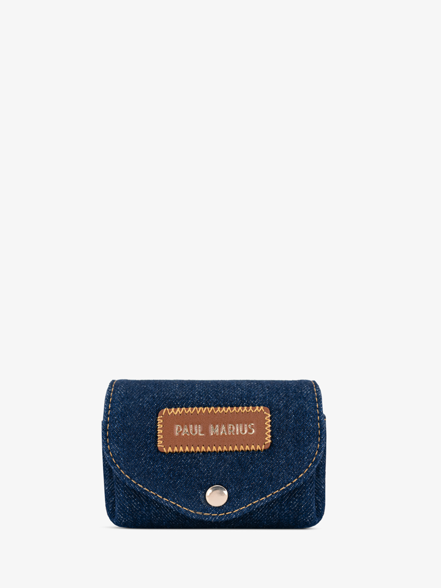 monedero-azul-Jean-legustave-denim-crudo-vista-frontal-CLP DBLU-DENIM