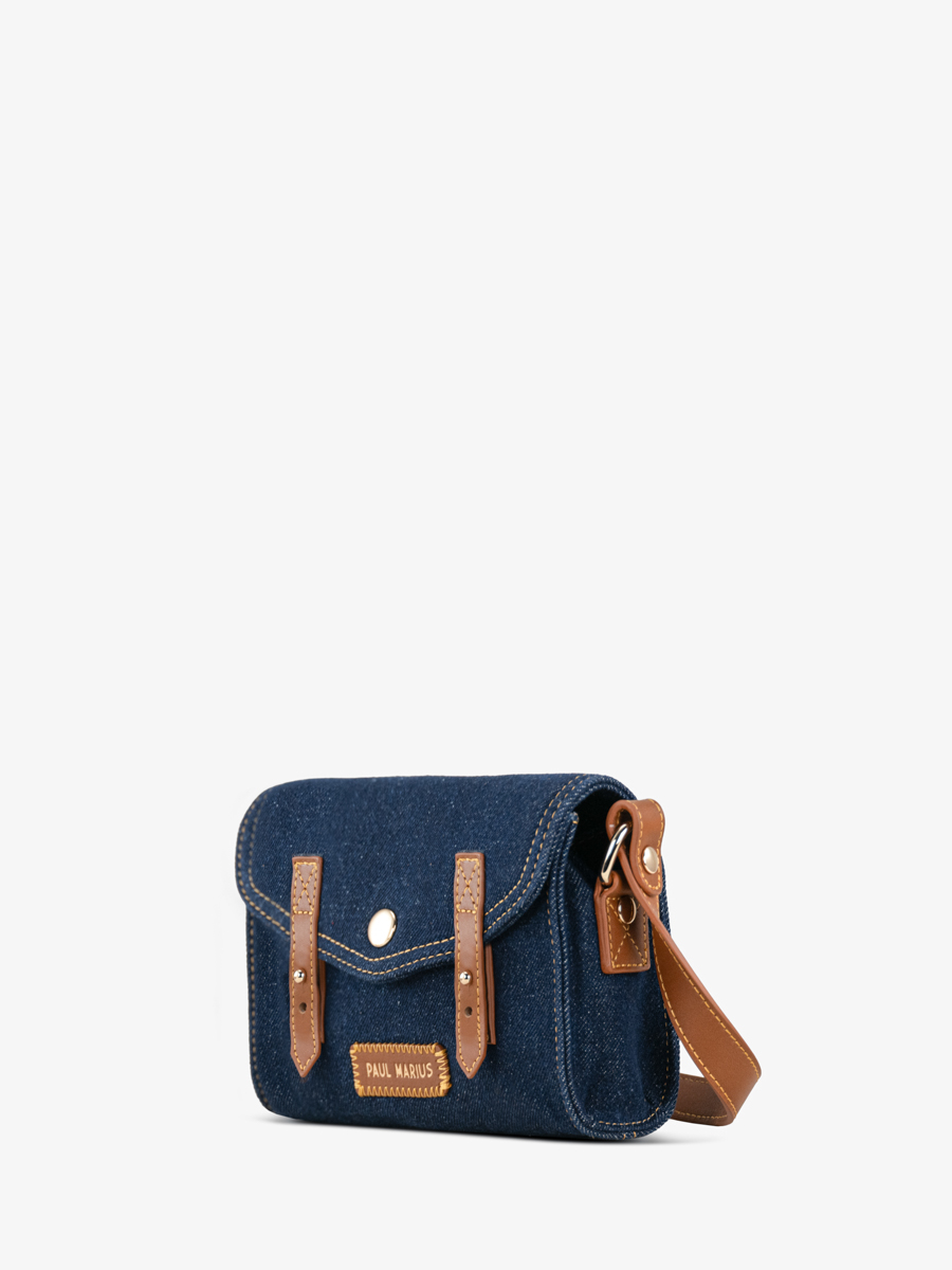 bolso-bandolera-azul-vaquero-lemini-indispensable-denim-crudo-vista-lateral-W08S DBLU-DENIM