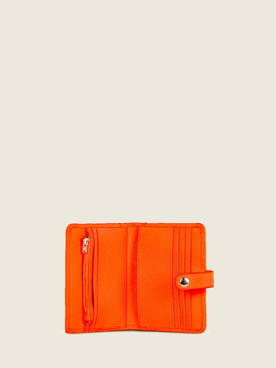 foto-vista-interior-cartera-cuero-naranja-leportefeuille-jeanne-neon-paul-marius-m34-ne-o