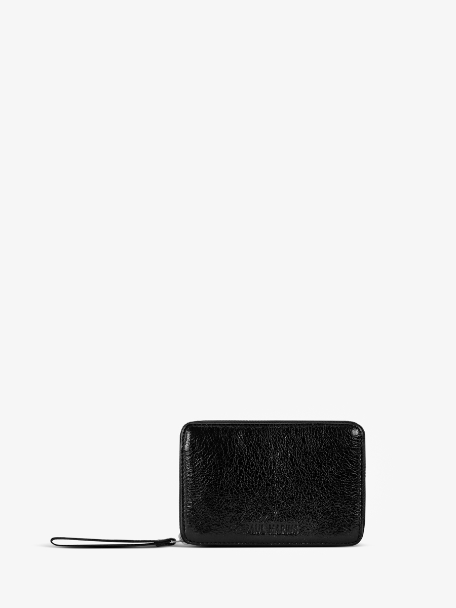 cartera-negra-brillante-alice-eclipse-vista-frontal-m76-m-b