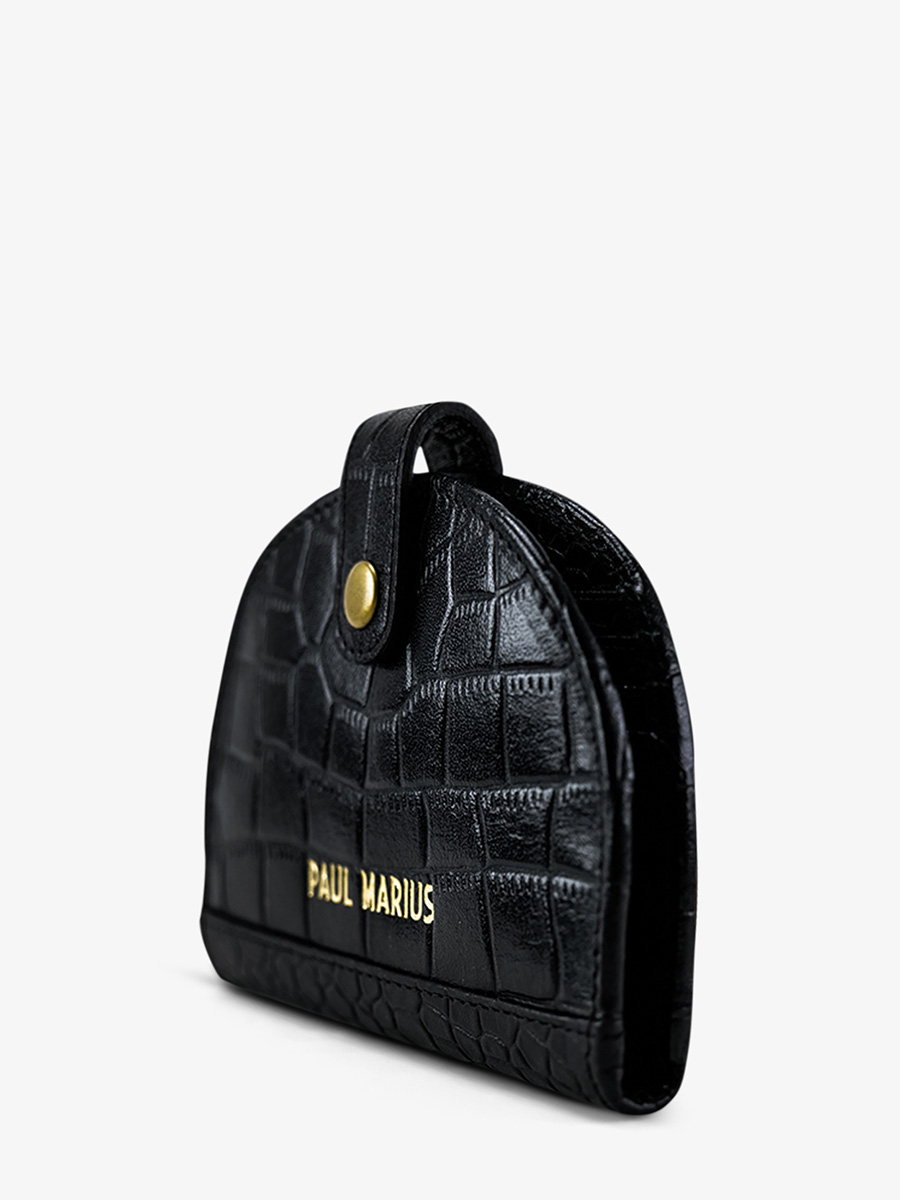 foto-vista-lateral-cartera-de-cuero-para-mujer-leportefeuille-manon-n2-alligator-negro-paul-marius-m33-a-b