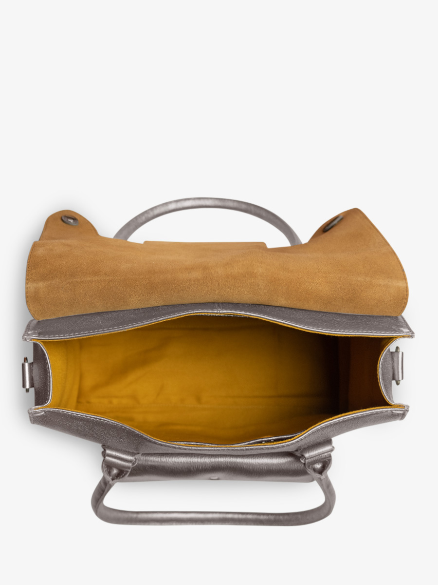 foto-vista-interior-bolso-de-mano-cuero-plateado-lerive-gauche-m-acero-paul-marius-w01m-gm