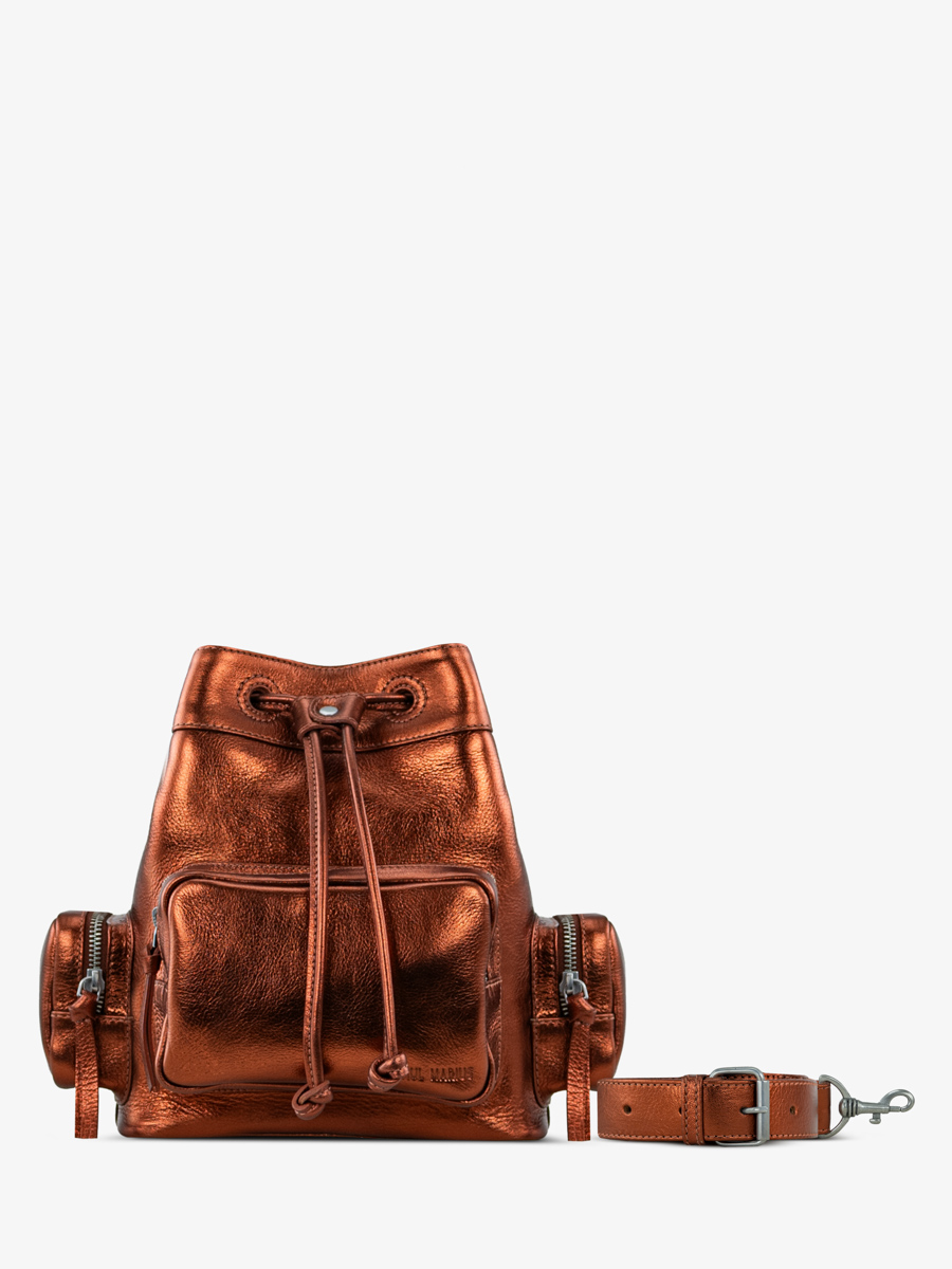 bolso-seau-cuero-cobre-leseau-90s-ginger-vista-frontal-w57-m-o