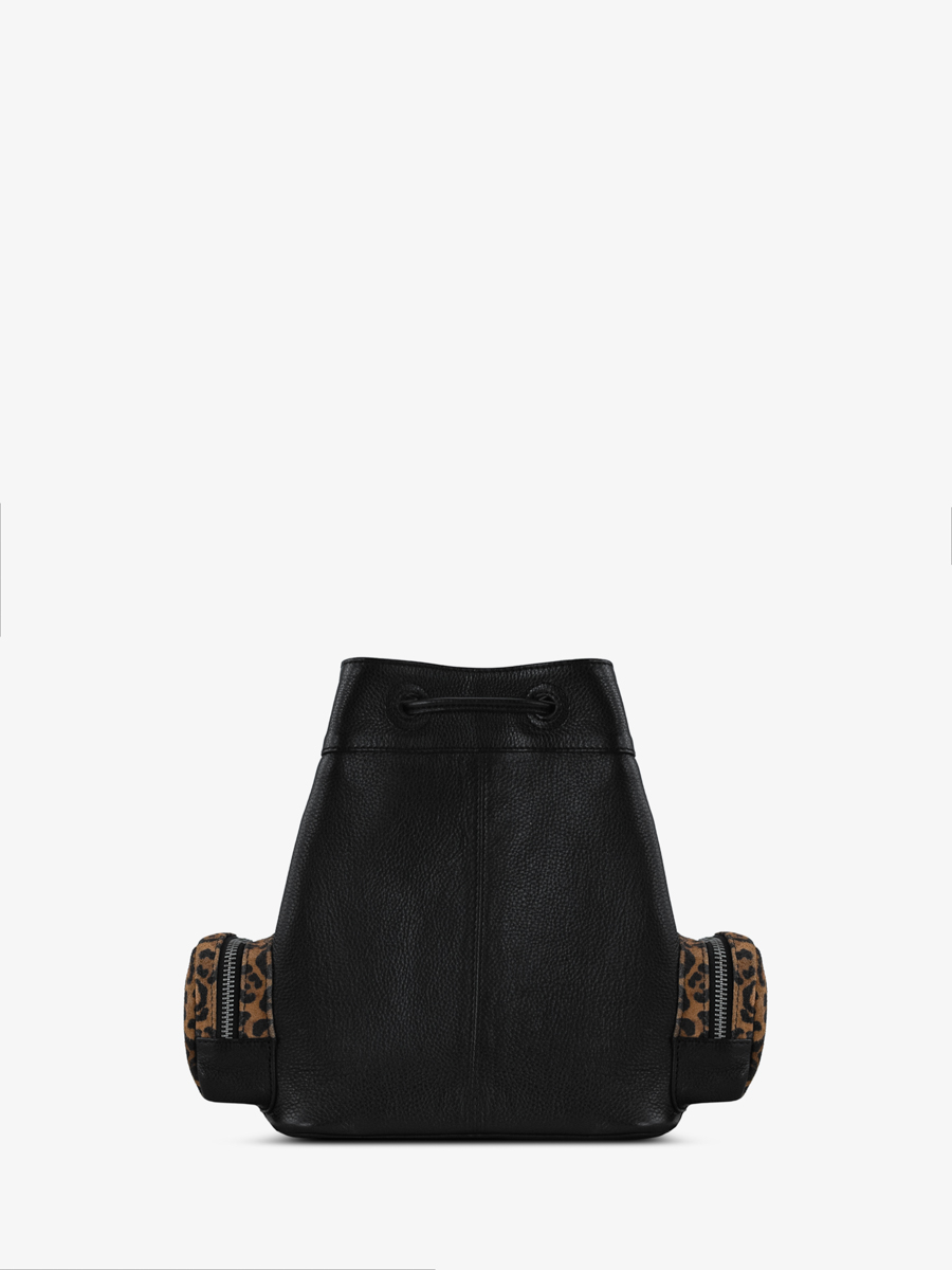 bolso-cubo-cuero-leopardo-negro-leseau-90s-leopardo-vista-trasera-w57-lp-b