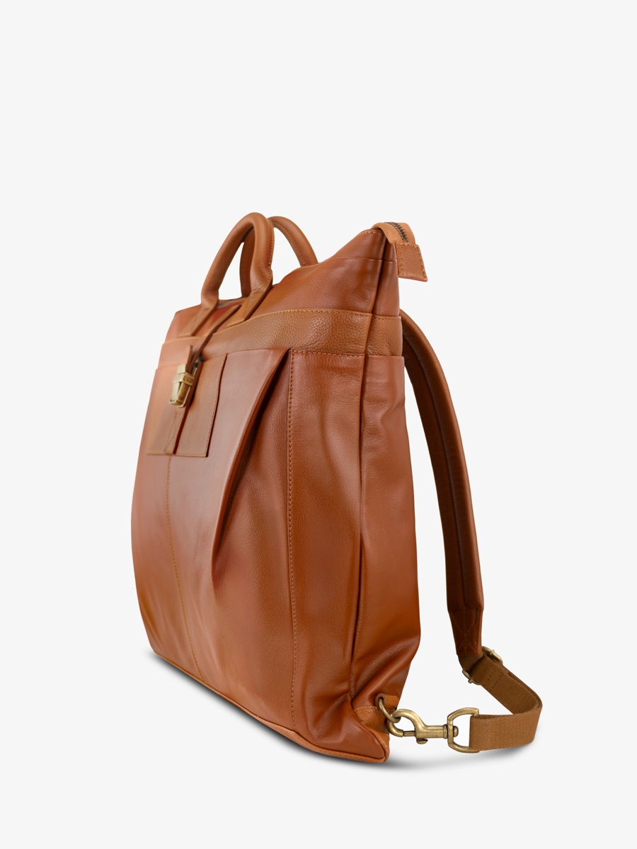 maletín-mochila-aviador-cognac-aceitado-vista-lateral-b07-oco