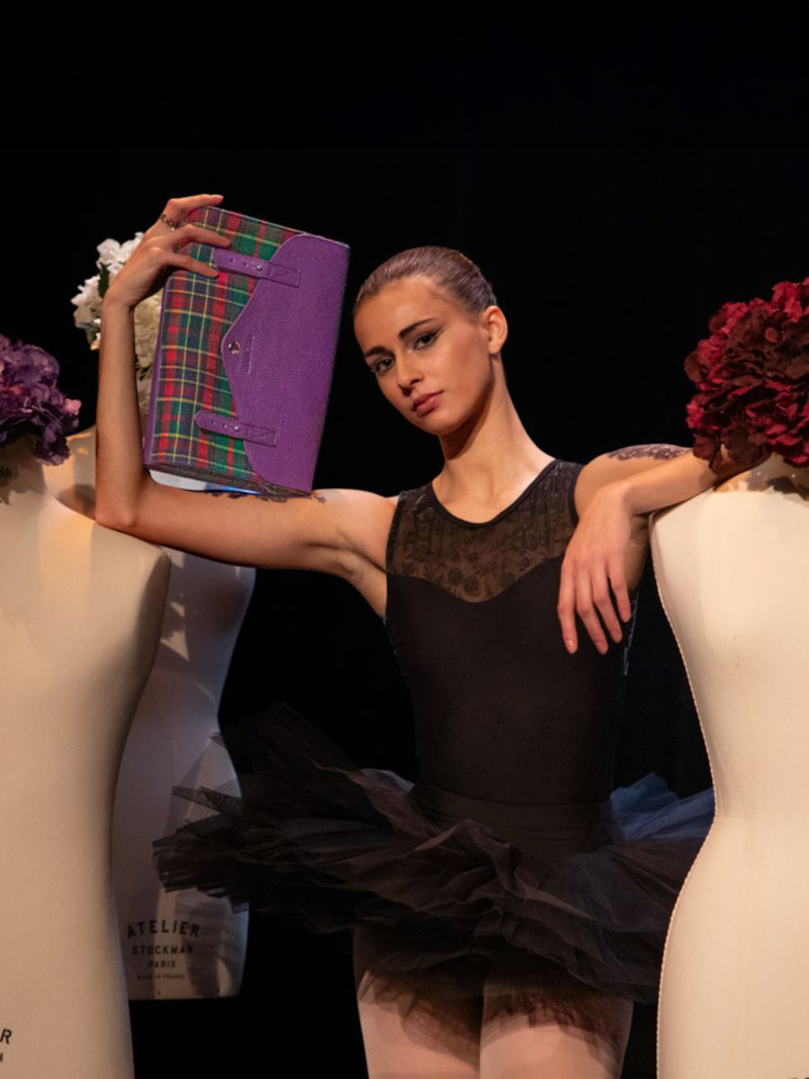 foto-bolso-bandolera-cuero-tejido-tartán-el-imprescindible-versus-paul-marius-w08-sco-gr-p