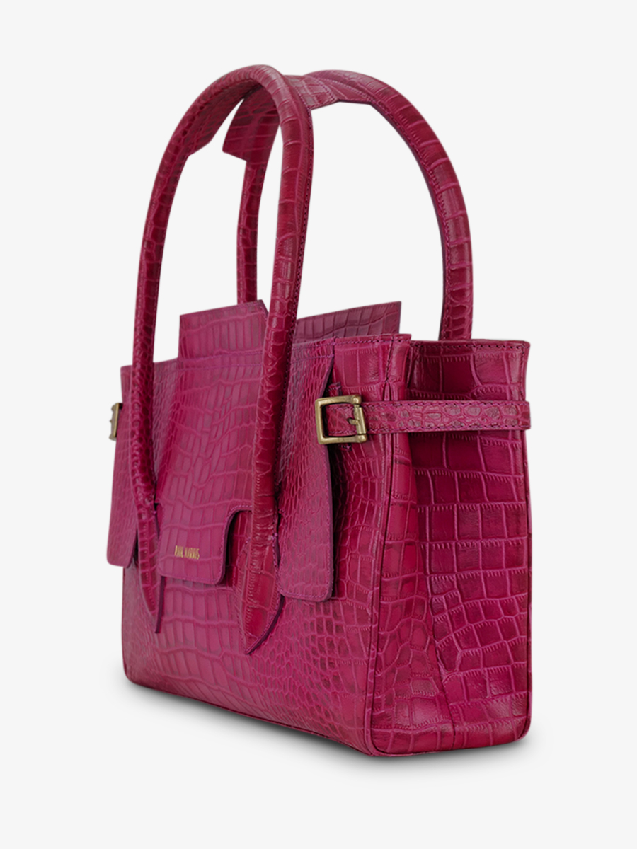 foto-vista-posterior-bolso-mano-cuero-mujer-madeleine-alligator-rosa-paul-marius-w31-a-pi