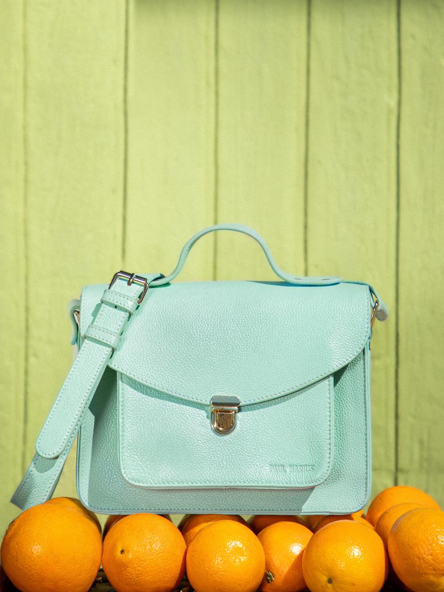 foto-vista-frontal-bolso-de-mano-cuero-azul-mademoiselle-george-azur-bleu-ciel-paul-marius-w05-az-l-blu