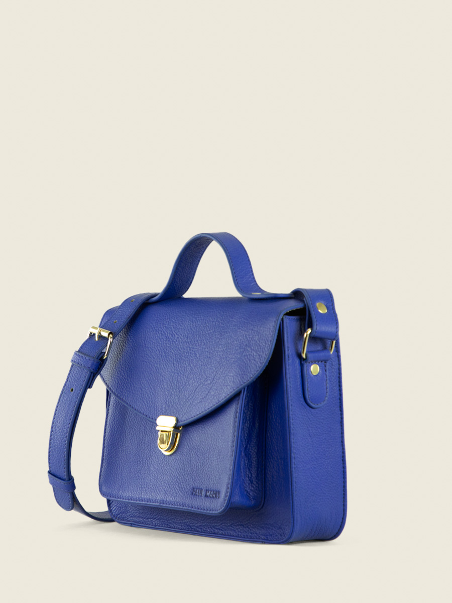 foto-vista-lateral-bolso-de-mano-de-cuero-azul-mademoiselle-george-azur-bleu-roi-paul-marius-w05-az-blu