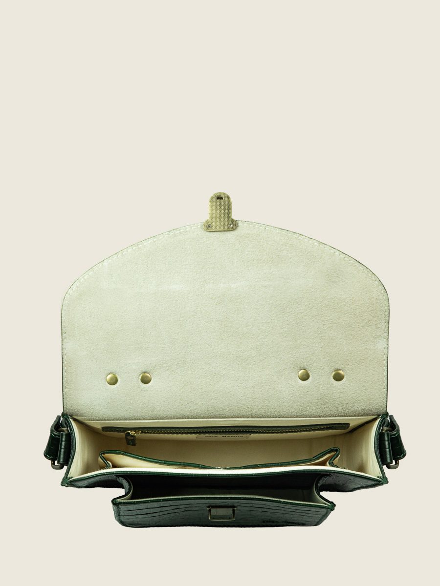 foto-vista-interior-bolso-mano-cuero-malachite-mademoiselle-george-heritage-paul-marius-w05-cr-dg
