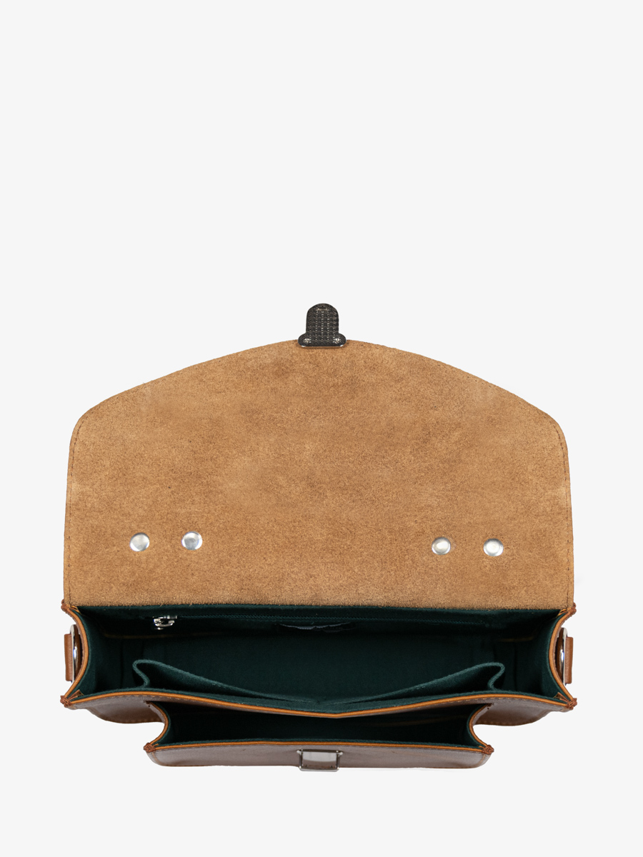 bolso-bandolera-cuero-marrón-mademoiselle-george-le-mans-classic-2025-vista-interior-w05-lemans25-l