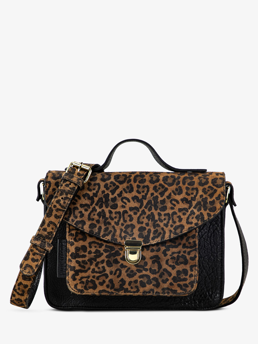 foto-vista-frontal-bolso-bandolera-cuero-mujer-mademoiselle-george-leopard-negro-paul-marius-w05-lp-b-v2