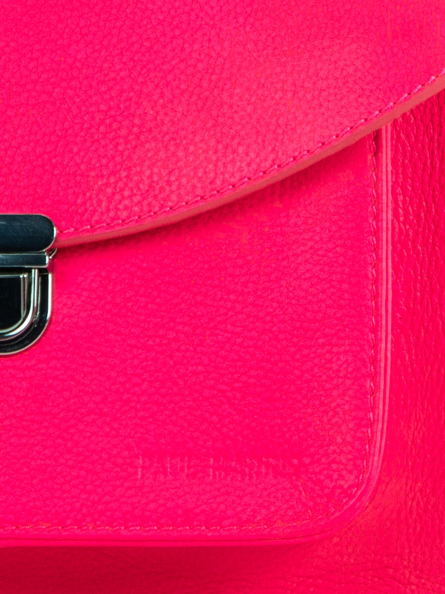 foto-zoom-material-cara-bolso-mano-cuero-rosa-mademoiselle-george-neon-paul-marius-w05-ne-pi