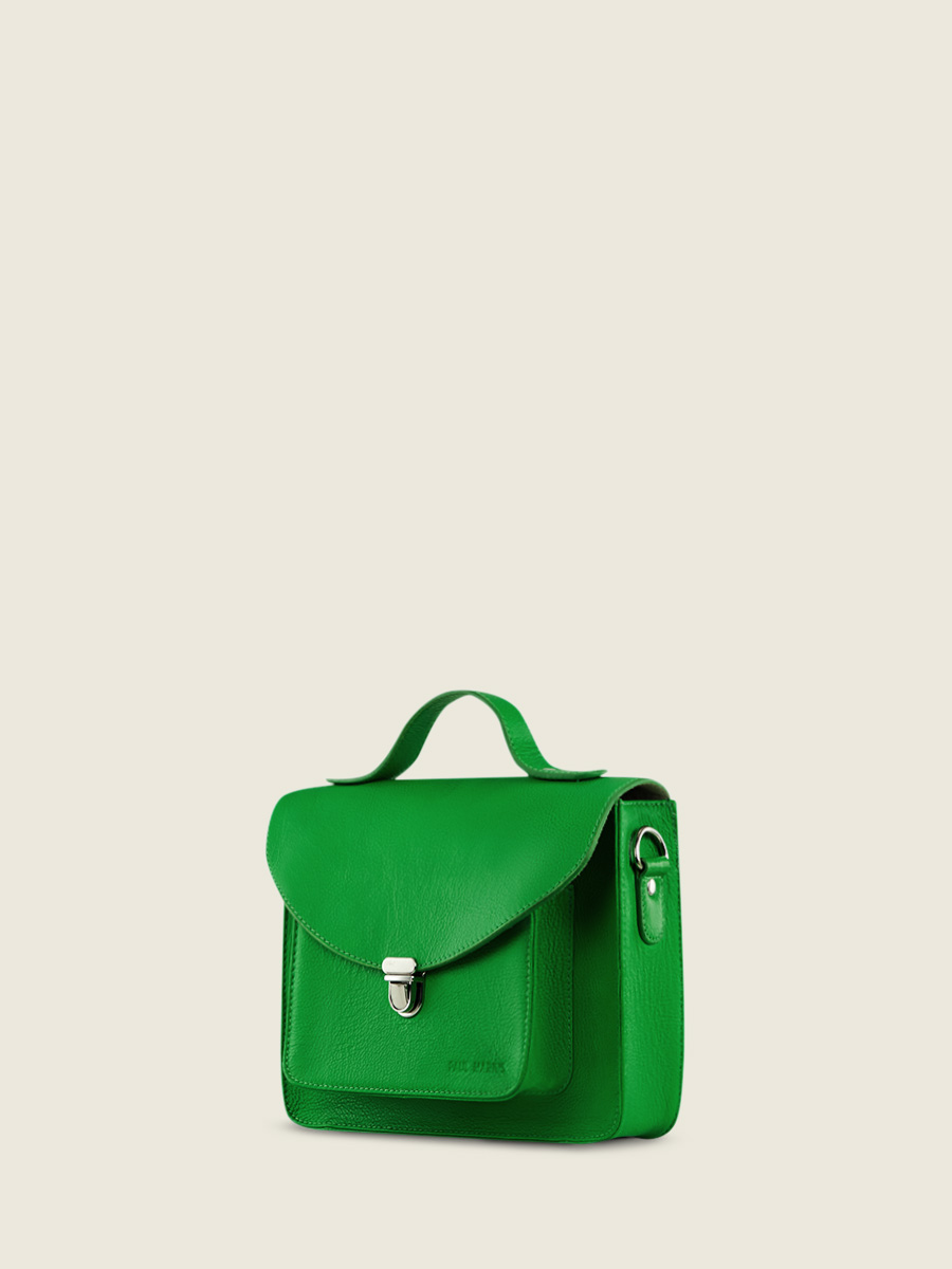 foto-vista-trasera-bolso-de-mano-cuero-verde-mademoiselle-george-neon-paul-marius-w05-ne-gr