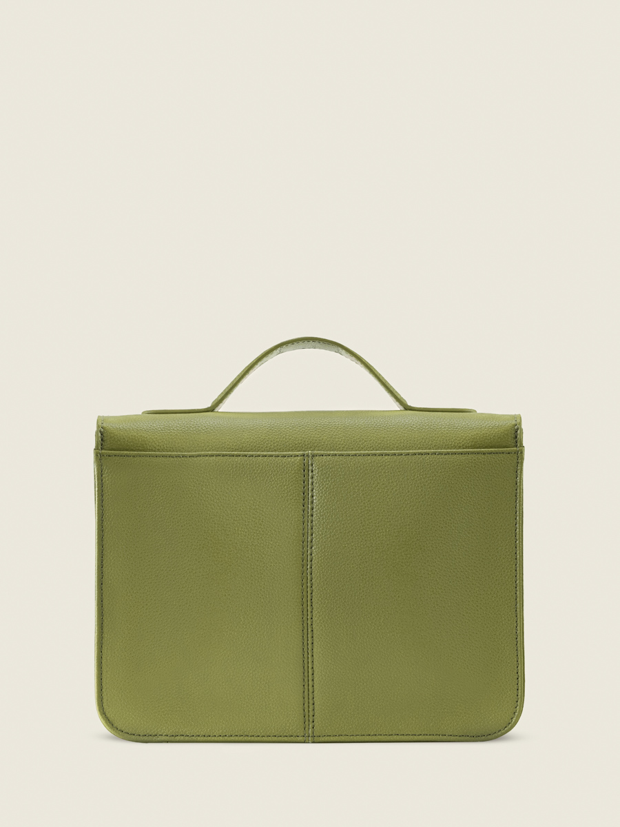 bolso-bandolera-de-cuero-mademoiselle-george-n2-verde-oliva-vista-posterior-w105-gr-o