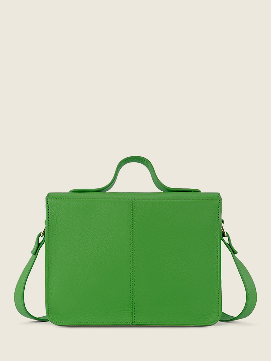 foto-vista-trasera-bolso-bandolera-cuero-verde-mademoiselle-george-sorbet-kiwi-paul-marius-w05-sb-gr
