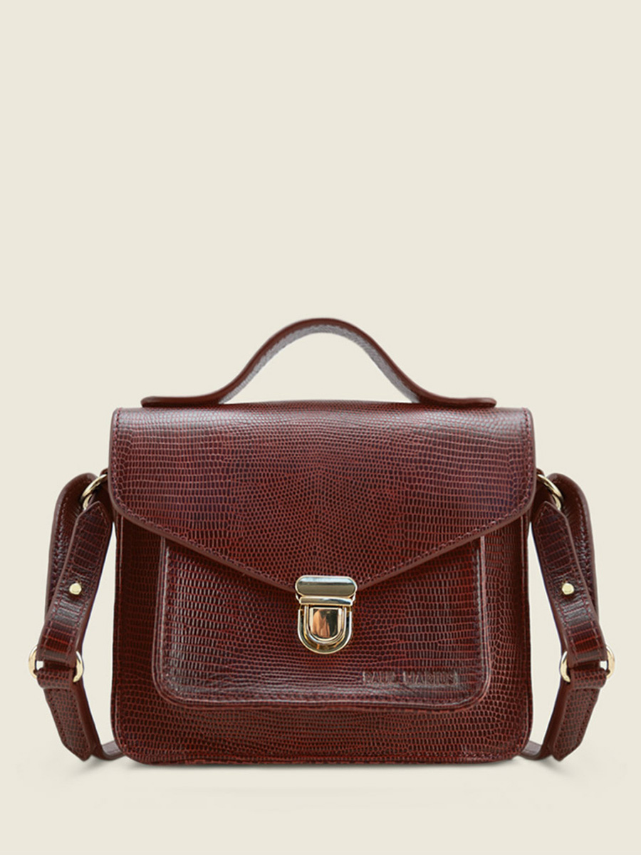 foto-vista-frontal-bolso-de-mano-cuero-rojo-mademoiselle-george-xs-1960-paul-marius-w05xs-l-r