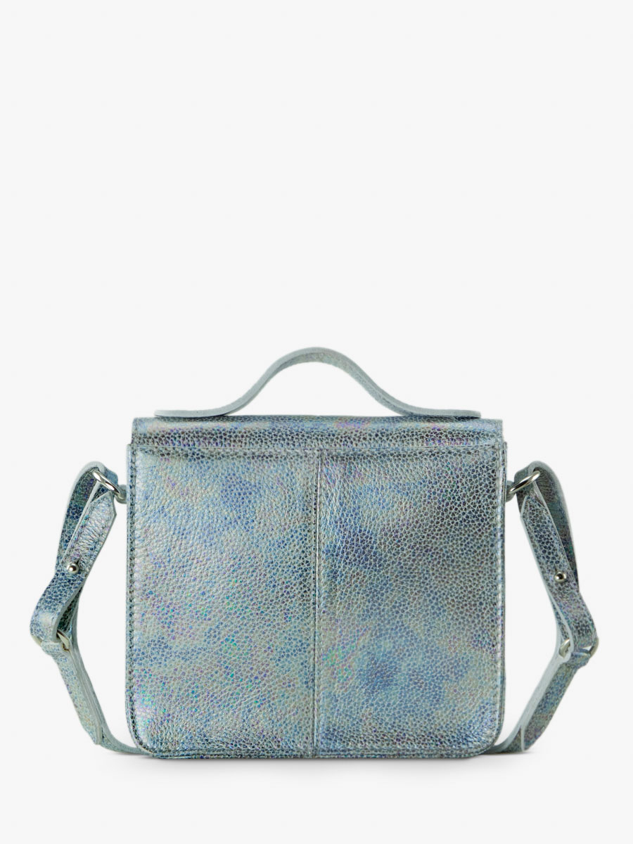 foto-vista-interior-bolso-mano-cuero-blanco-holográfico-mademoiselle-george-xs-granite-paul-marius-w05xs-gra-w