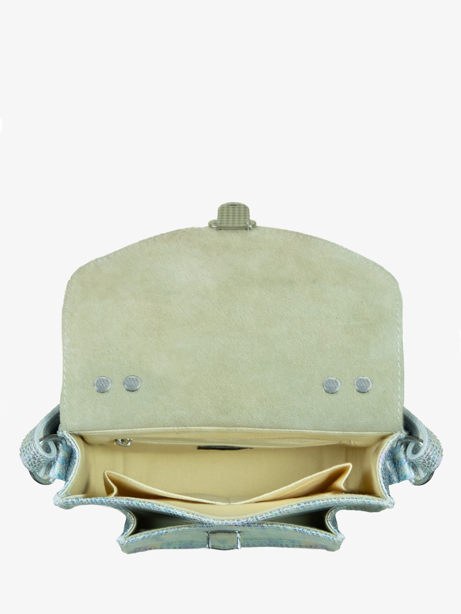 foto-vista-bolso-mano-cuero-blanco-holográfico-mademoiselle-george-xs-granite-paul-marius-w05xs-gra-w