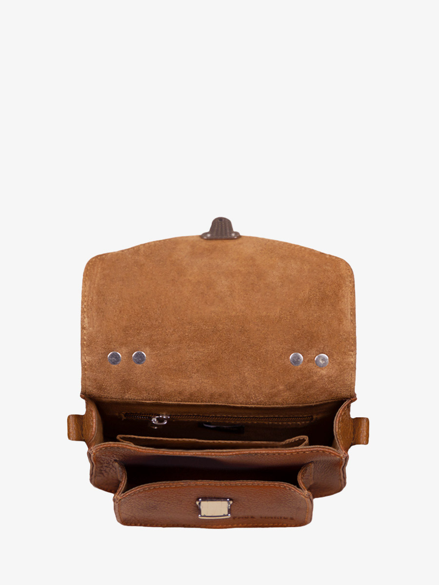 foto-vista-interior-bolso-mano-cuero-marrón-mademoiselle-george-xs-natural-paul-marius-w05xs-l