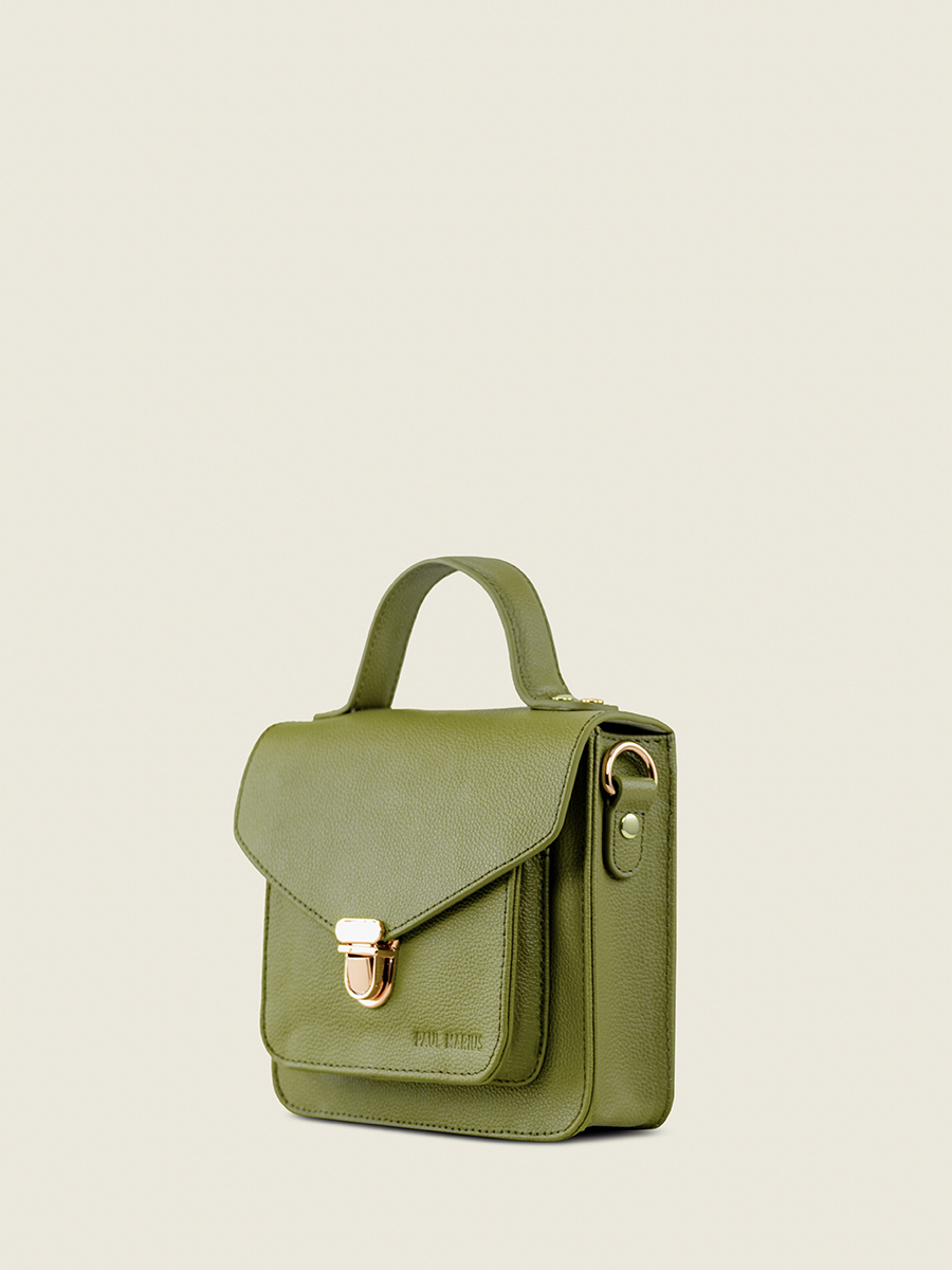 mini-bolso-bandolera-cuero-mademoiselle-george-xs-n2-verde-oliva-vista-lateral-w105xs-gr-o