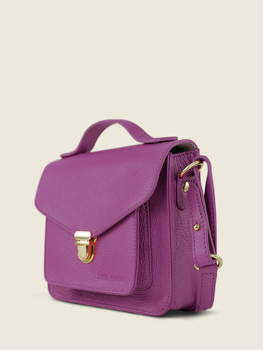 foto-vista-trasera-mini-bolso-bandolera-cuero-violeta-mademoiselle-george-xs-sorbet-cassis-paul-marius-w05xs-sb-p