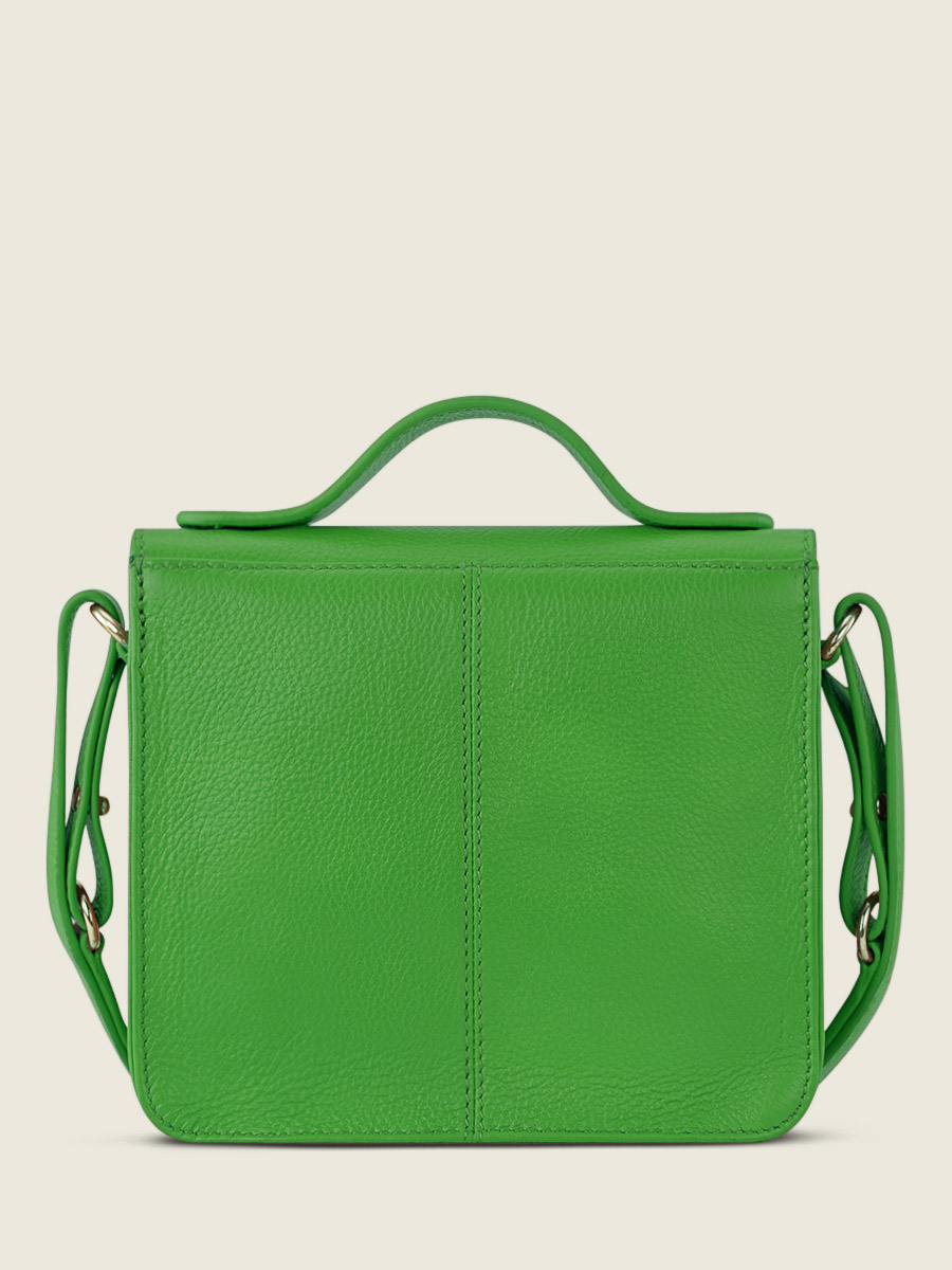 foto-vista-trasera-mini-bolso-bandolera-cuero-verde-mademoiselle-george-xs-sorbet-kiwi-paul-marius-w05xs-sb-gr