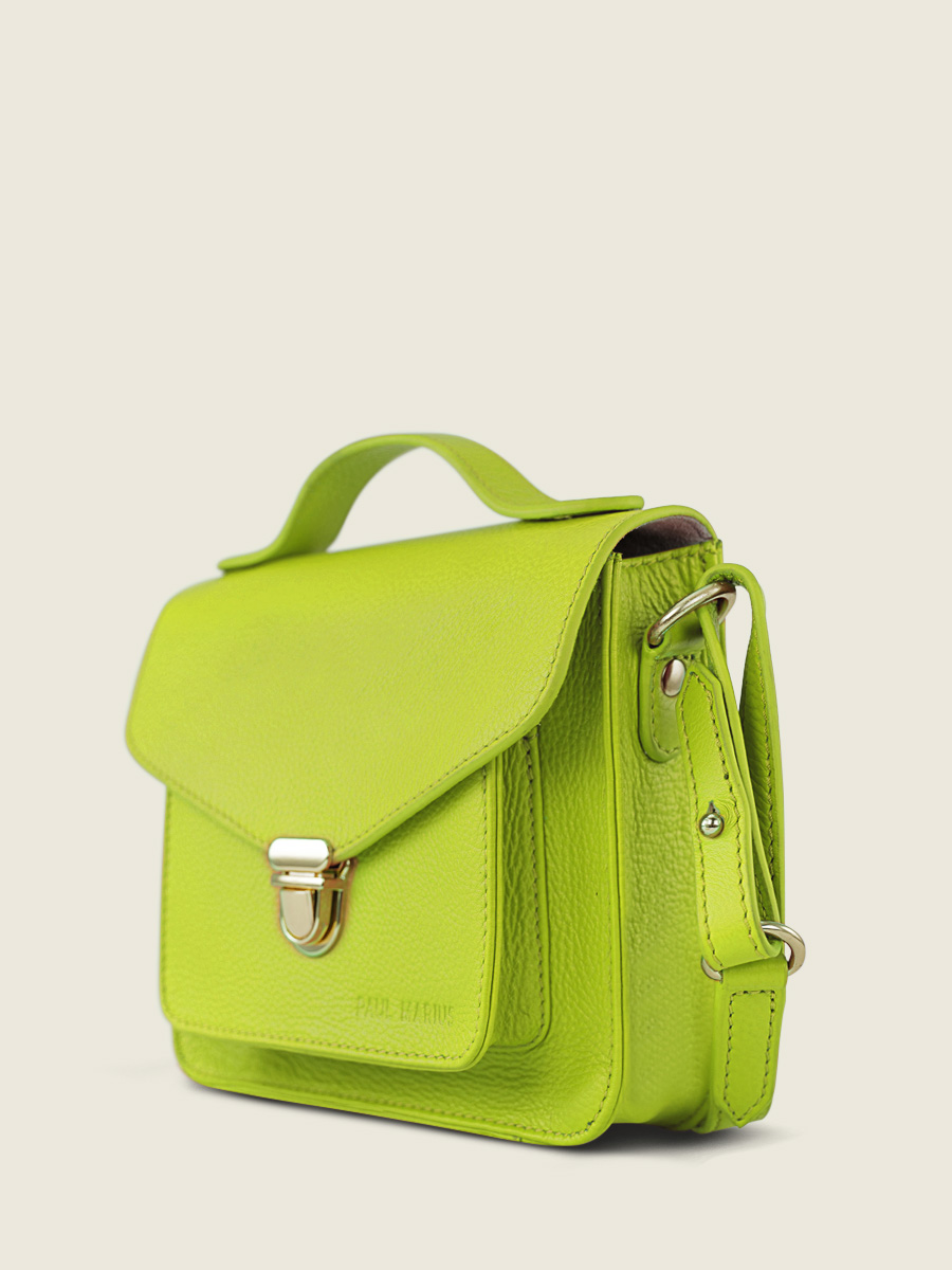 foto-vista-trasera-mini-bolso-bandolera-cuero-verde-mademoiselle-george-xs-sorbet-pomme-paul-marius-w05xs-sb-lgr