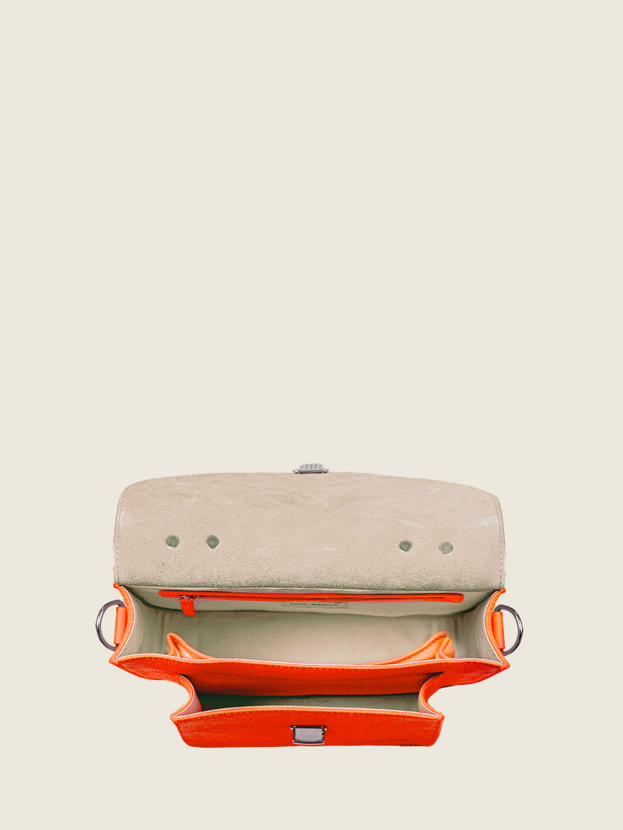 foto-interior-cara-bolso-mano-cuero-naranja-mademoiselle-george-neon-paul-marius-w05-ne-o