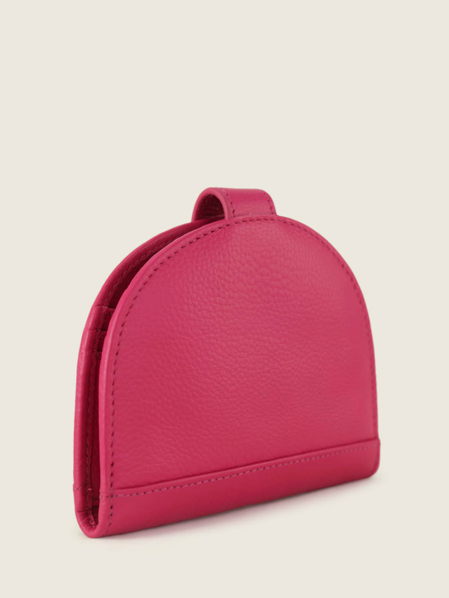 foto-vista-lateral-cartera-de-cuero-rosa-leportefeuille-manon-n2-sorbet-framboise-paul-marius-m33-sb-pi